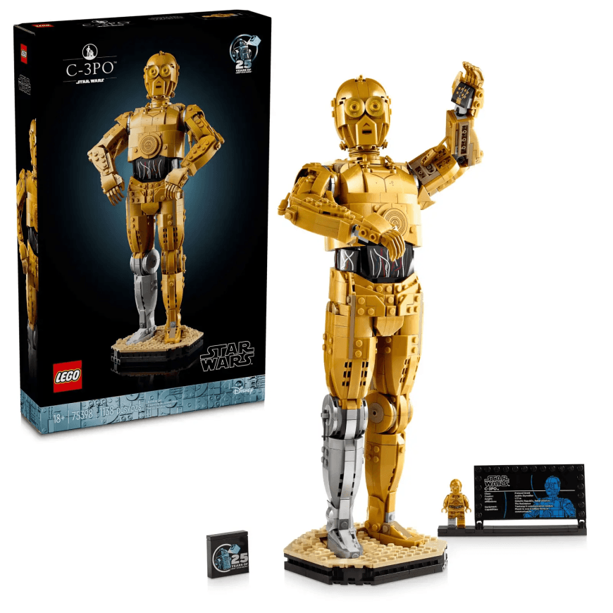 Конструктор — C-3PO LEGO Star Wars (#75398) — фото 5
