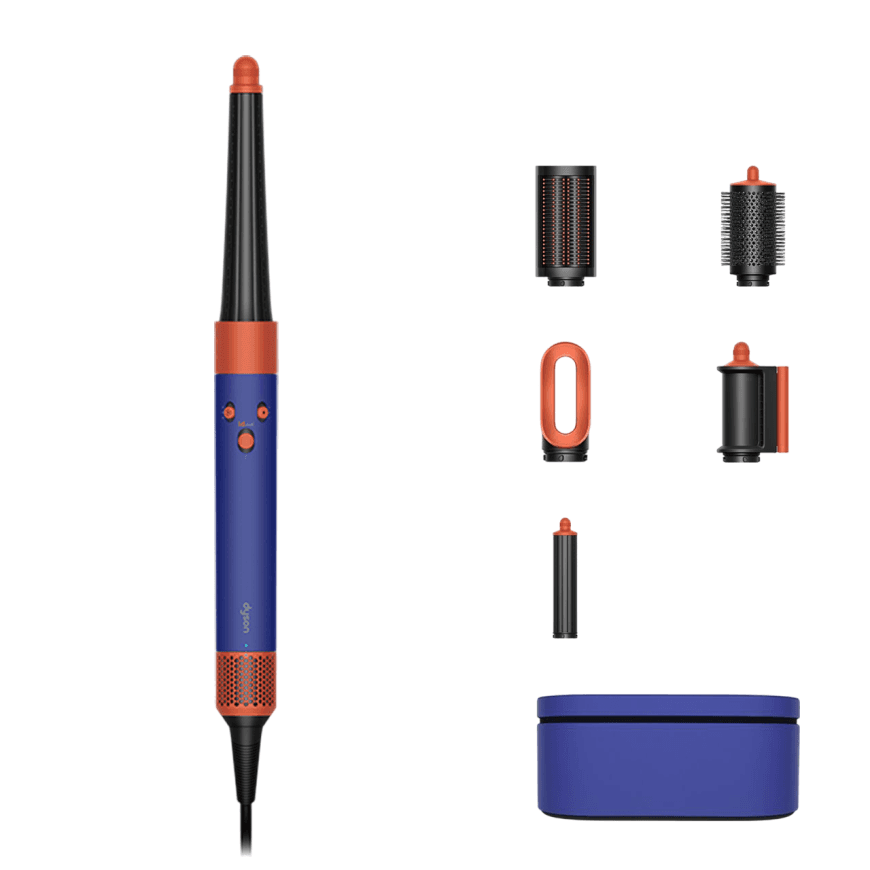 Стайлер Dyson HS08 Hairstyler Airwrap i.d. Straight+Wavy (Vinca Blue/Topaz Orange) (2024) — фото 2