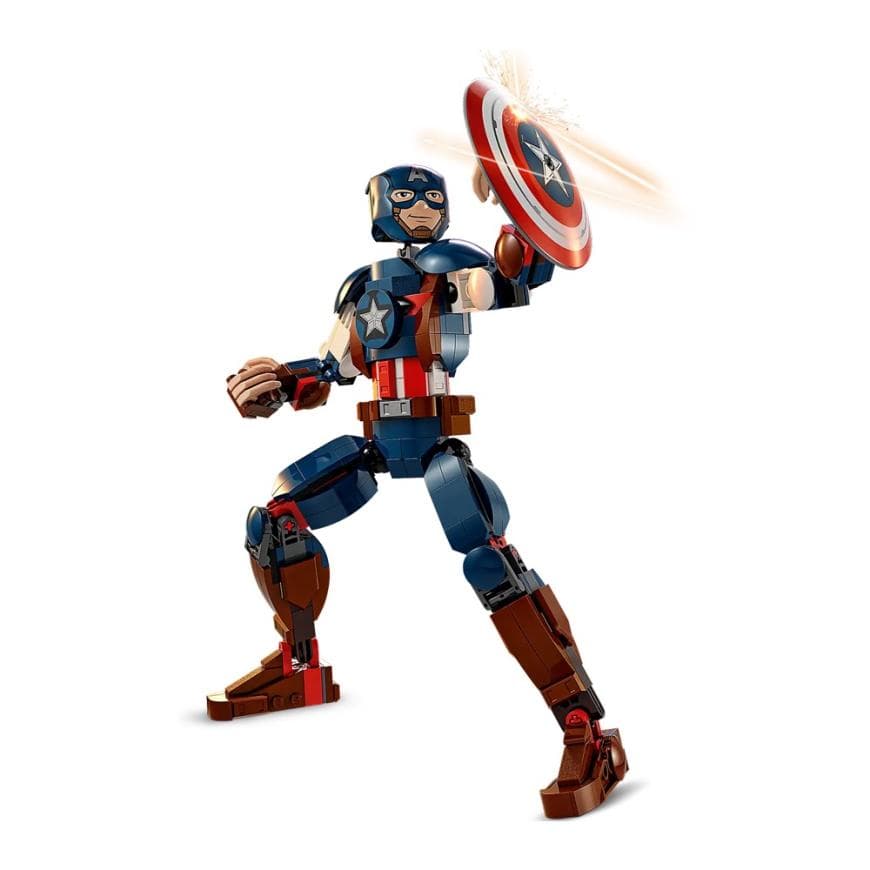 Конструктор — сборная фигурка Капитана Америки LEGO Marvel (#76258) — фото 2