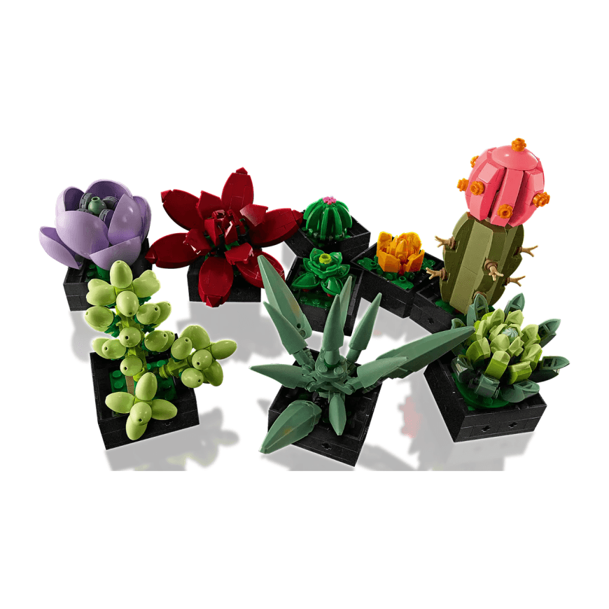 Конструктор — суккуленты LEGO Icons Botanical Collection (#10309) — фото 6