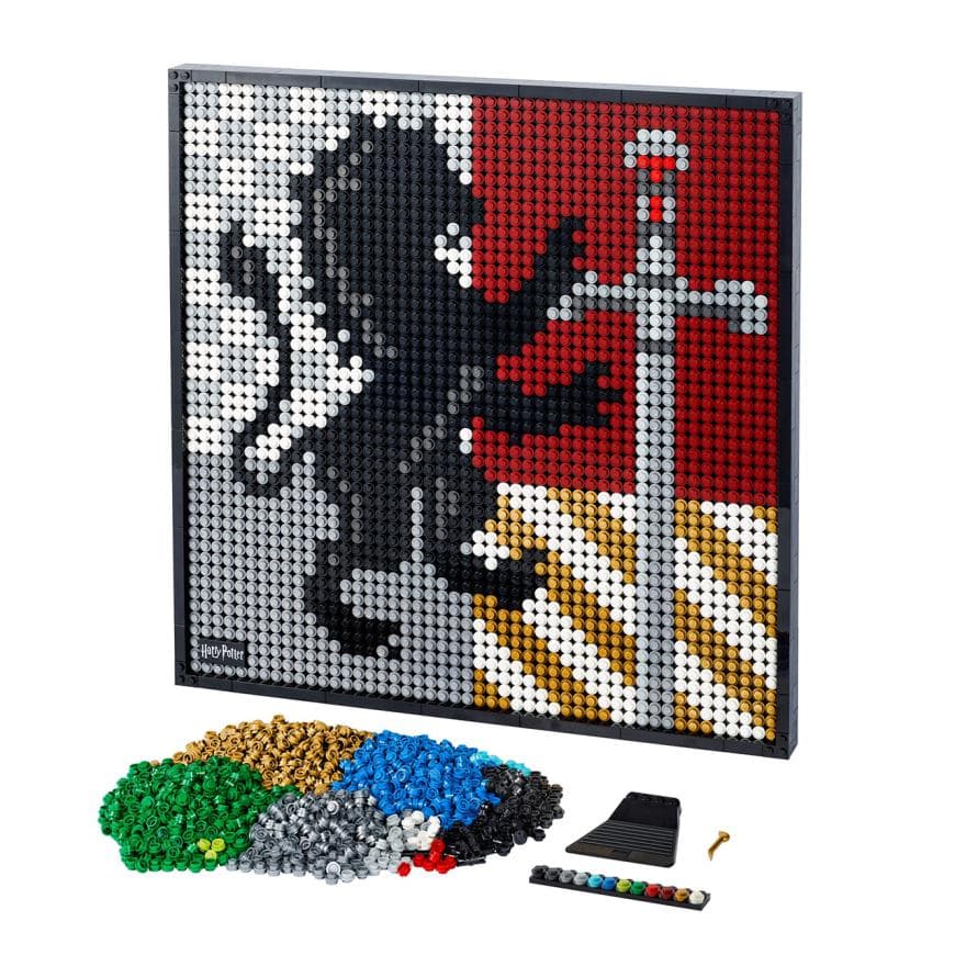 Гербы Хогвартса LEGO Art Harry Potter (#31201) — фото 2