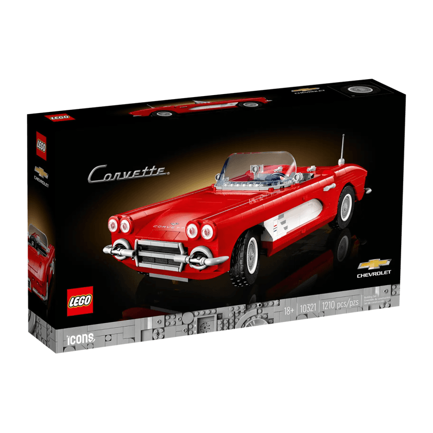 Конструктор — автомобиль Chevrolet Corvette 1961 LEGO Icons (#10321) — фото 4