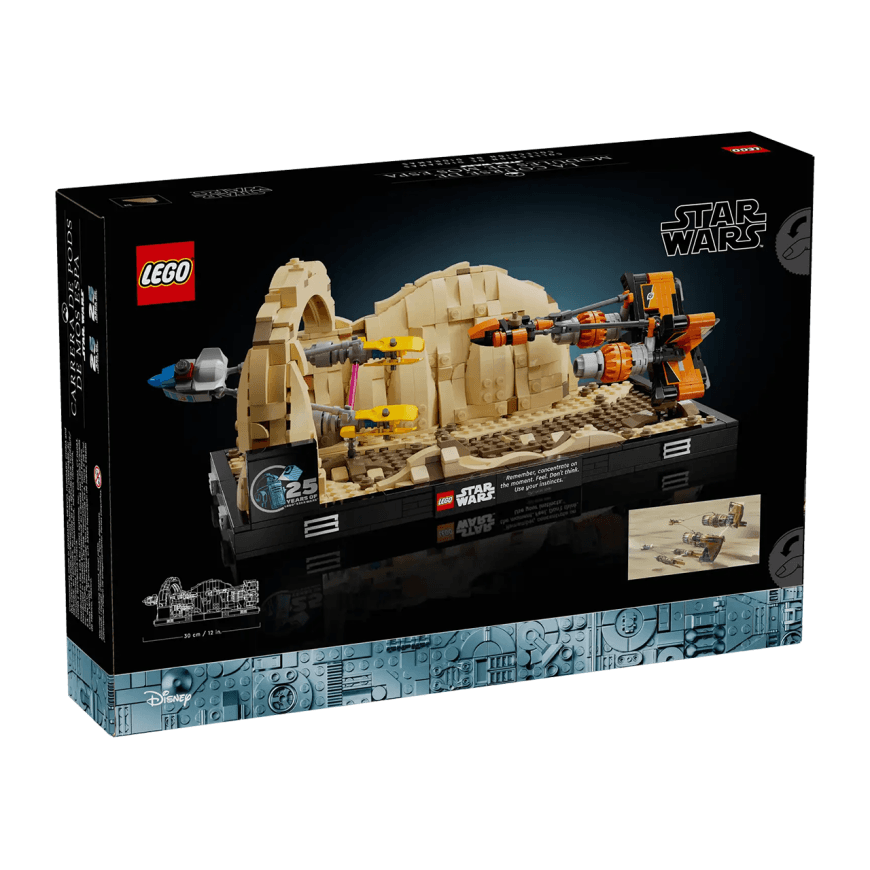 Конструктор — диорама «Гонка на подах в Мос-Эспа» LEGO Star Wars Diorama Collection (#75380) — фото 6