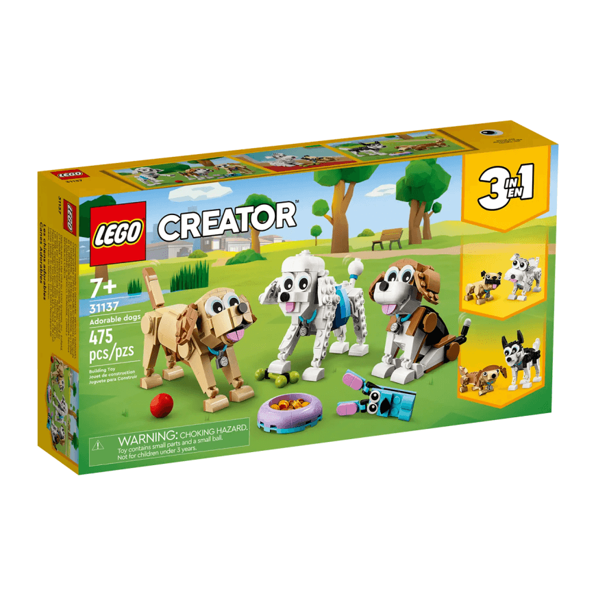Конструктор — очаровательные собаки LEGO Creator 3-in-1 (#31137) — фото 3