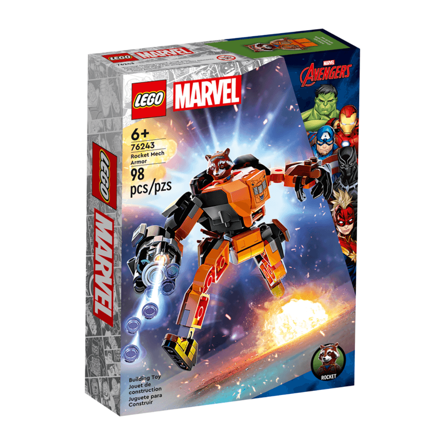 Конструктор — Ракета: робот LEGO Marvel (#76243) — фото 6