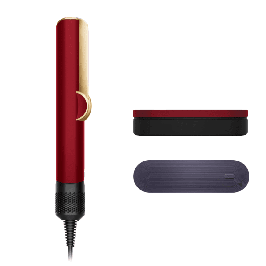 Выпрямитель Dyson HT01 Airstrait Gift Edition (Red Velvet/Gold) (2024) — фото 2