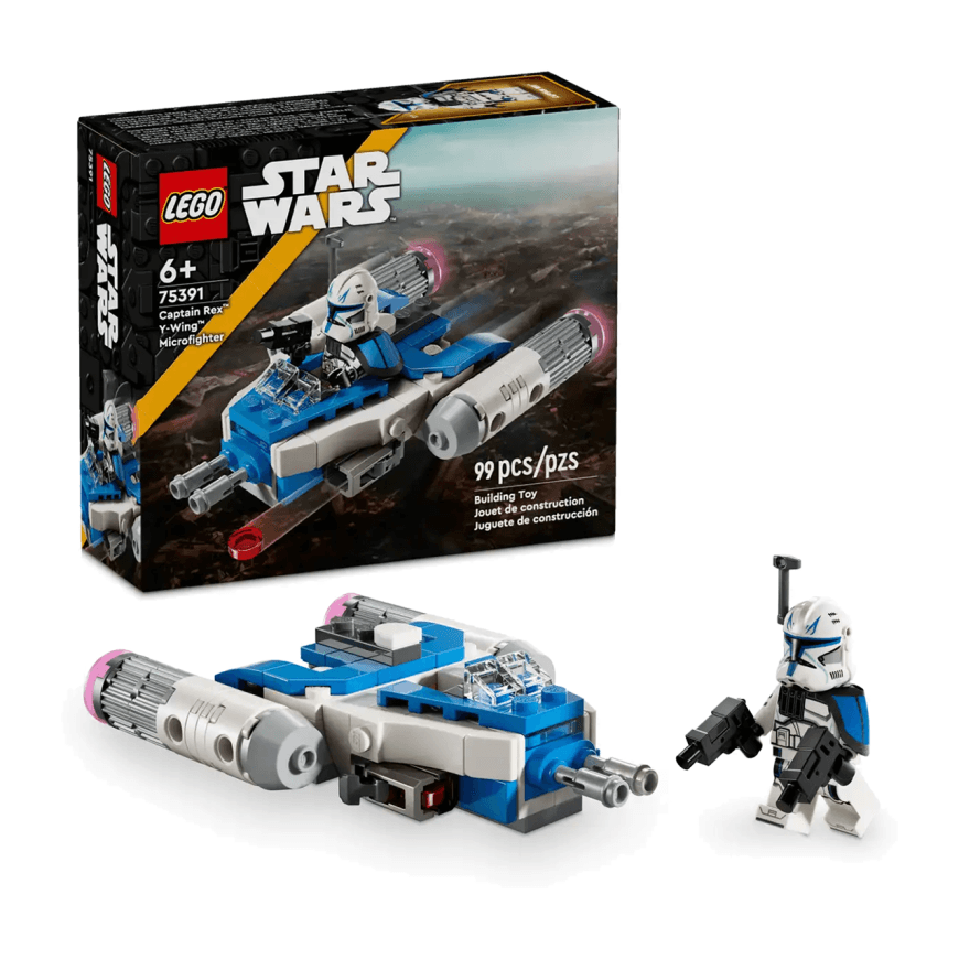 Конструктор — микрофайтер «Звёздный истребитель Y-wing капитана Рекса» LEGO Star Wars (#75391) — фото 5