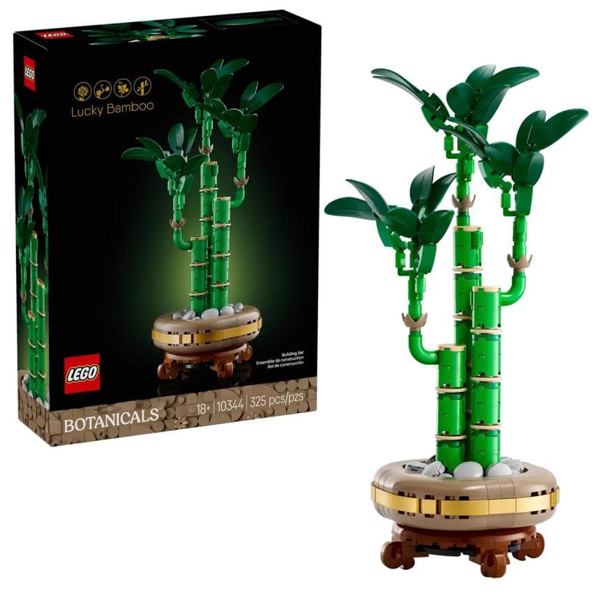 Конструктор — счастливый бамбук LEGO Botanicals (#10344) — фото 3