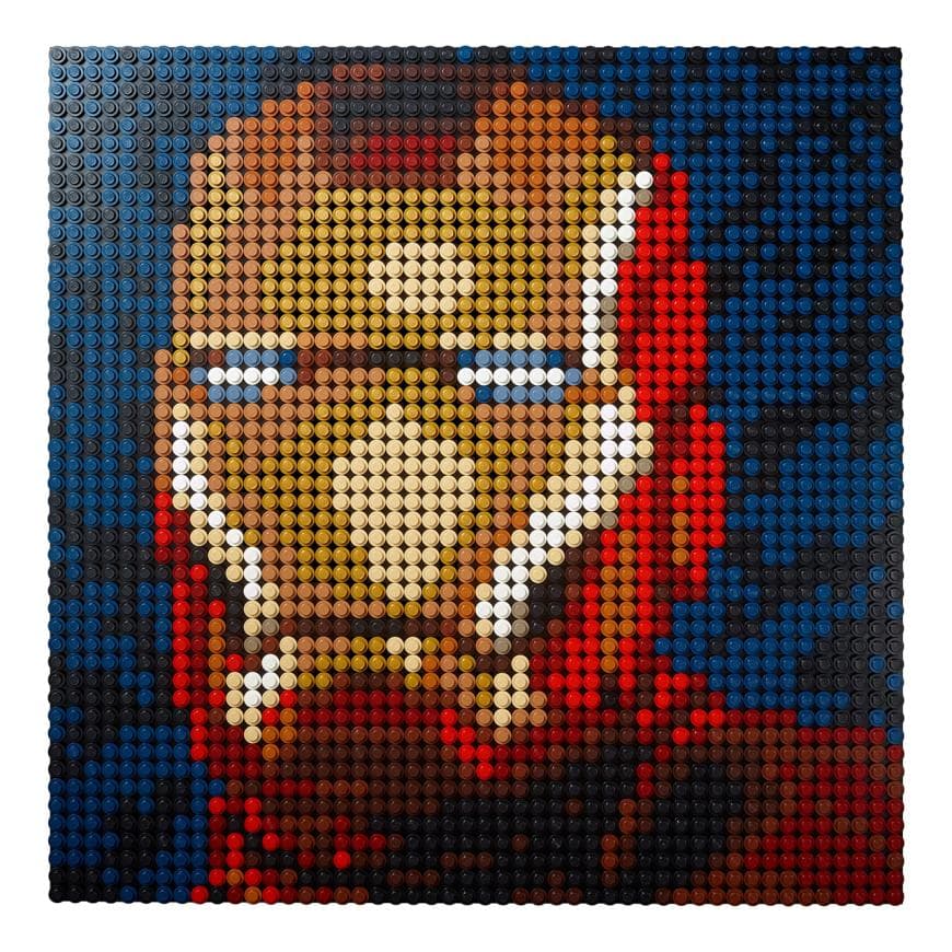 Конструктор — картина «Железный человек» LEGO Art Marvel (#31199) — фото 4