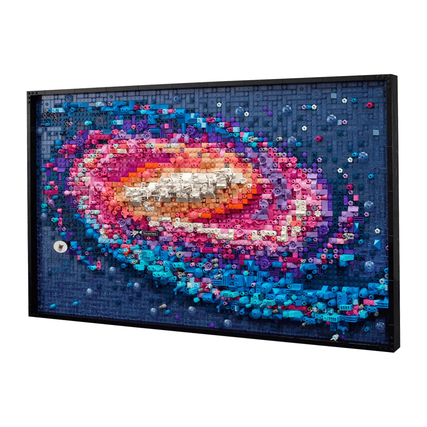 Конструктор — галактика Млечный Путь LEGO Art (#31212) — фото 2