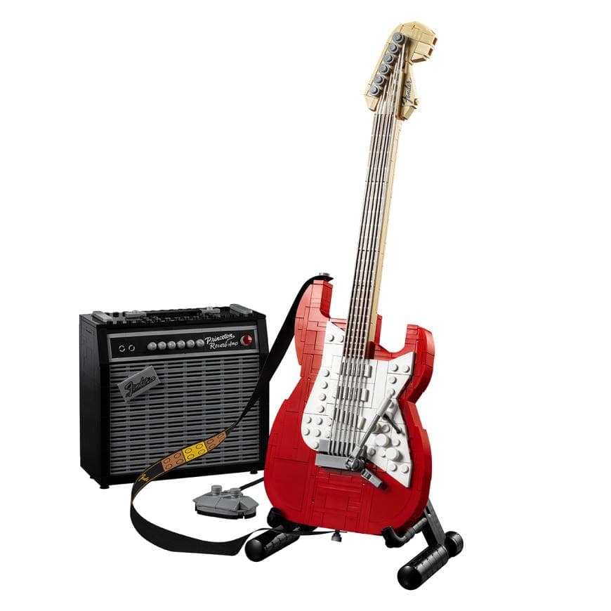 Конструктор — электрогитара Fender Stratocaster LEGO Ideas (#21329) — фото 4
