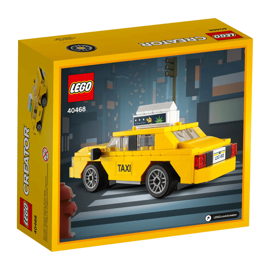 Конструктор — жёлтое такси LEGO Creator (#40468) — фото 6
