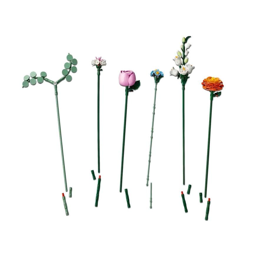 Конструктор — красивый розовый букет цветов LEGO Botanicals (#10342) — фото 4