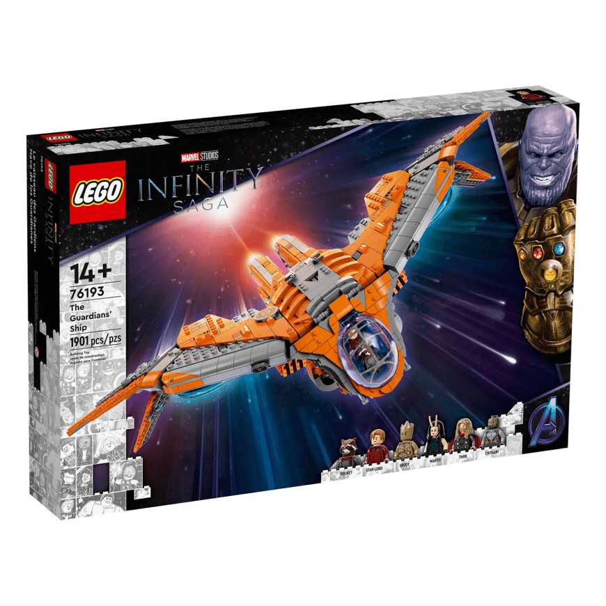 Конструктор — Стражи Галактики: космический корабль «Бенатар» LEGO Marvel (#76193) — фото 5