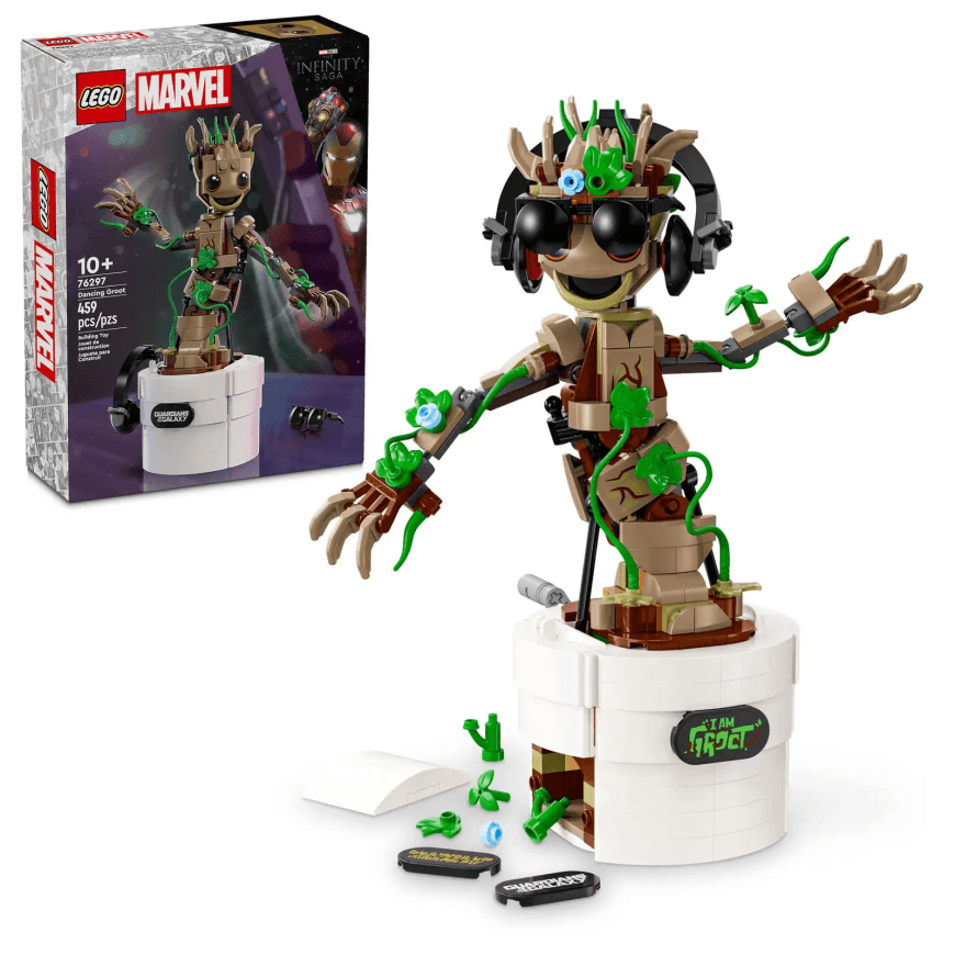 Конструктор — танцующий Грут LEGO Marvel (#76297) — фото 5
