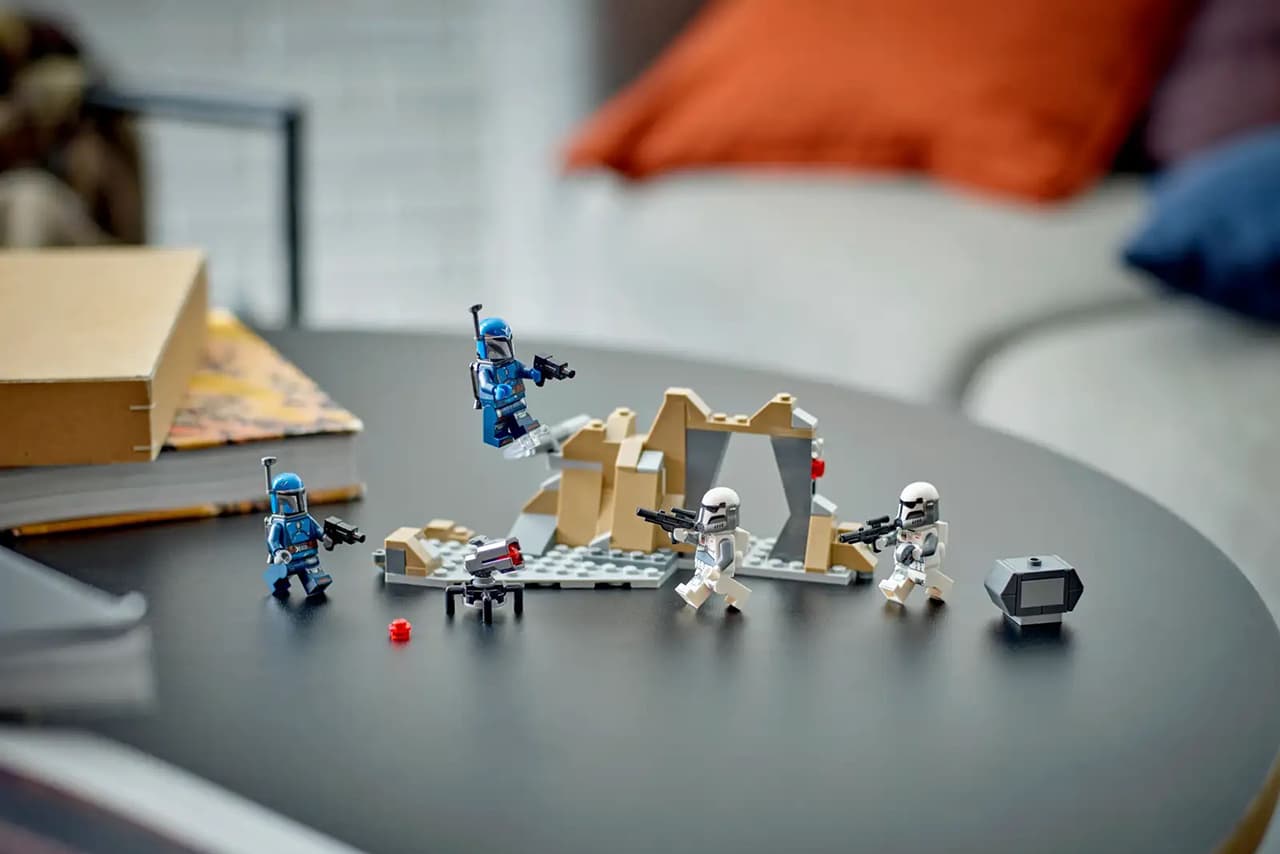 Конструктор — боевой набор «Засада на Мандалоре» LEGO Star Wars (#75373) — фото 5