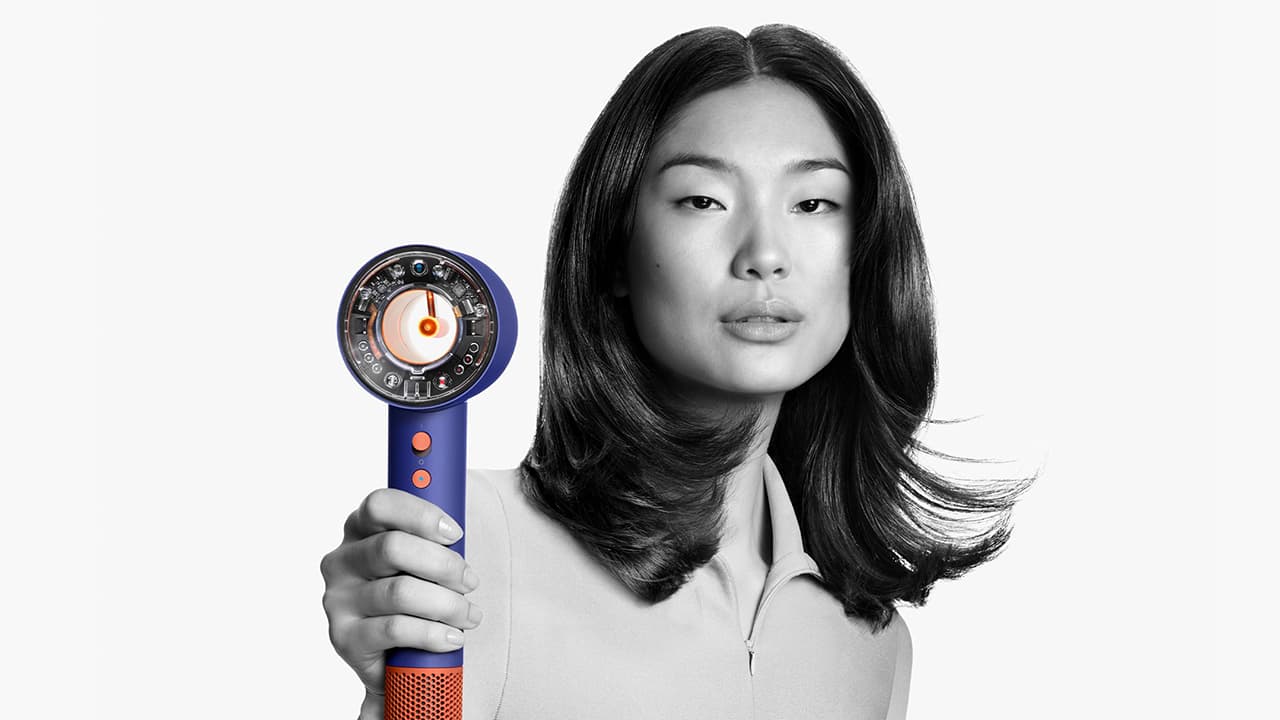 Фен Dyson HD16 Supersonic Nural Hair Dryer Curly+Coily (Ceramic Patina/Topaz Orange) (2024) — фото 4
