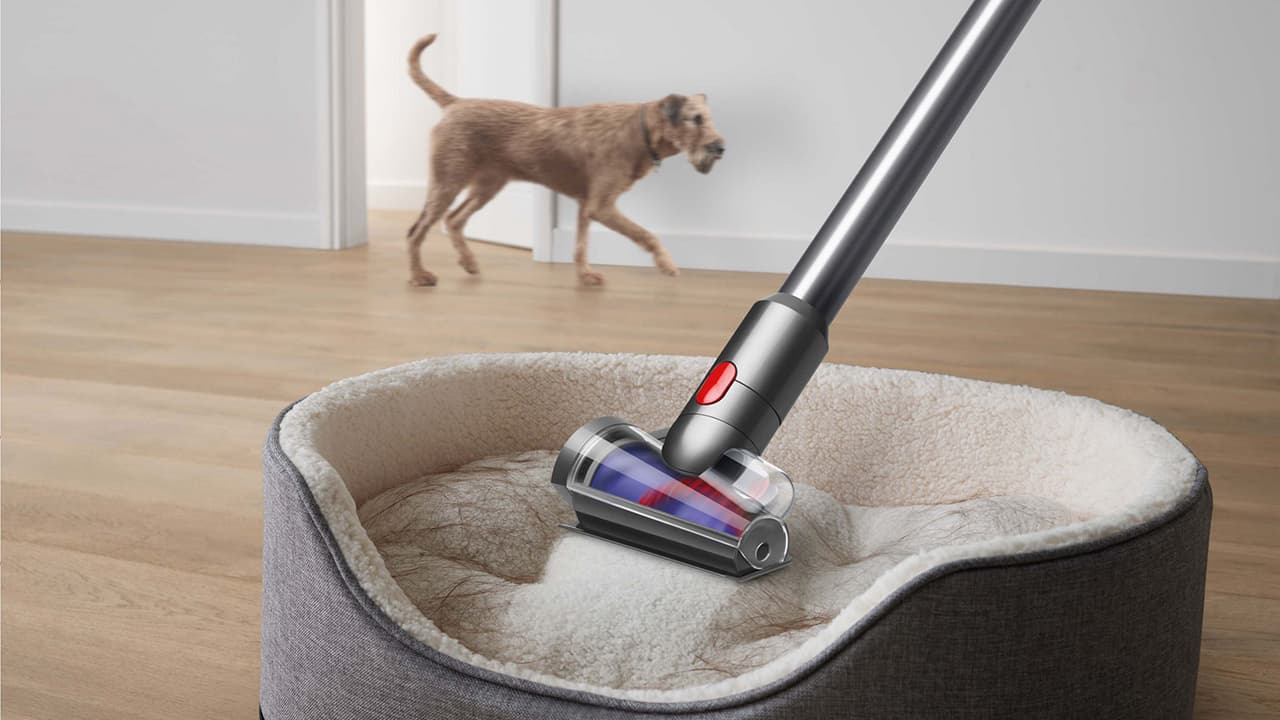 Беспроводной вертикальный пылесос Dyson V8 Advanced (SV25) (Silver/Nickel) (2021) — фото 6