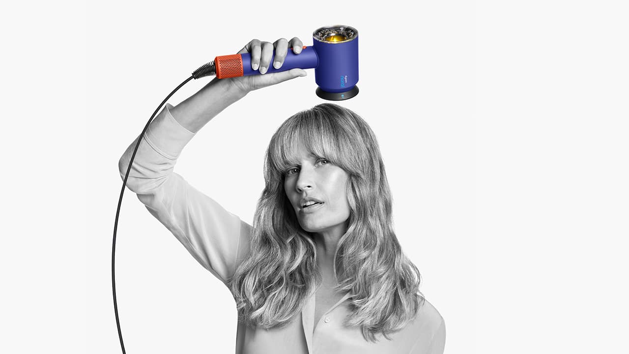 Фен Dyson HD16 Supersonic Nural Hair Dryer Curly+Coily (Ceramic Patina/Topaz Orange) (2024) — фото 5