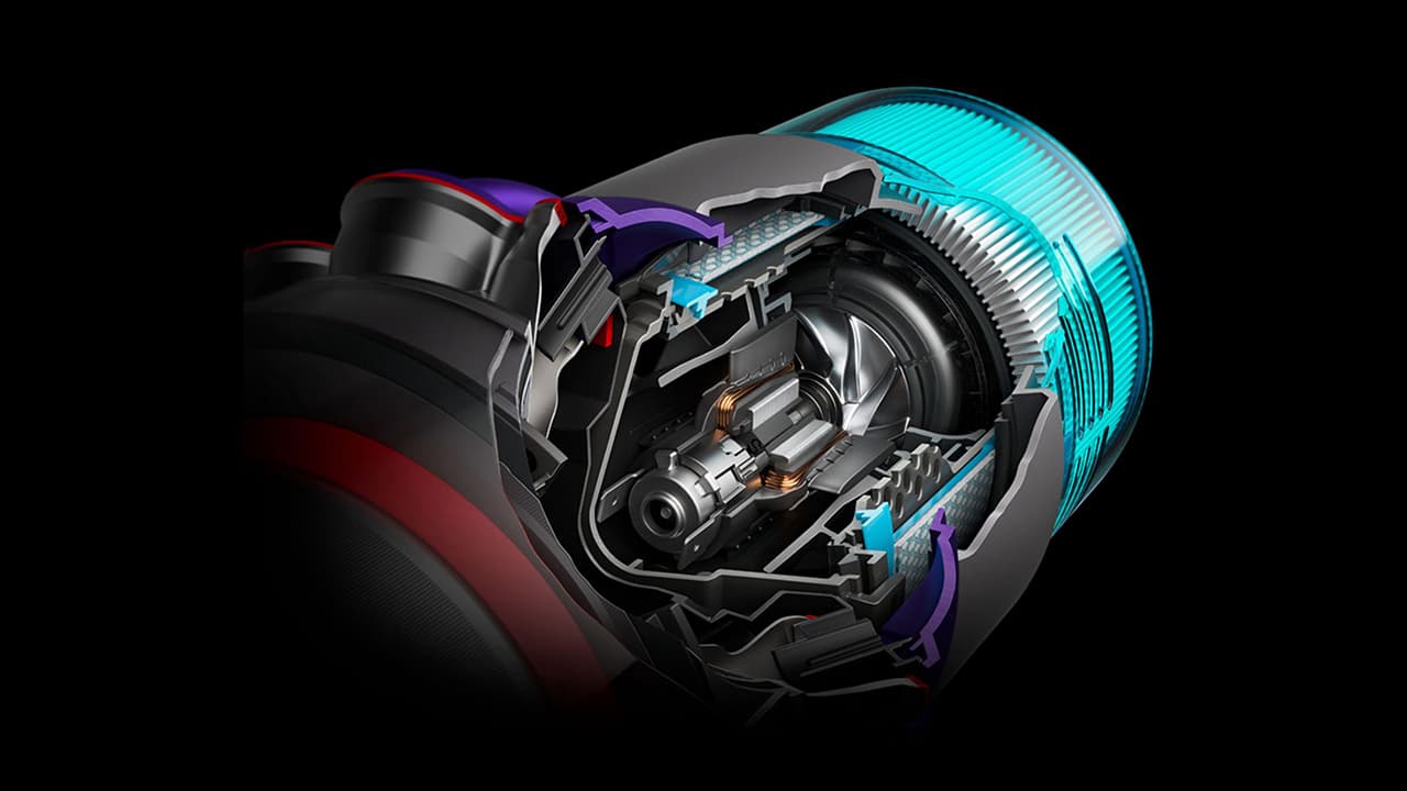 Беспроводной вертикальный пылесос Dyson Gen5 Detect Absolute (SV23) (Iron/Purple) (2022) — фото 6