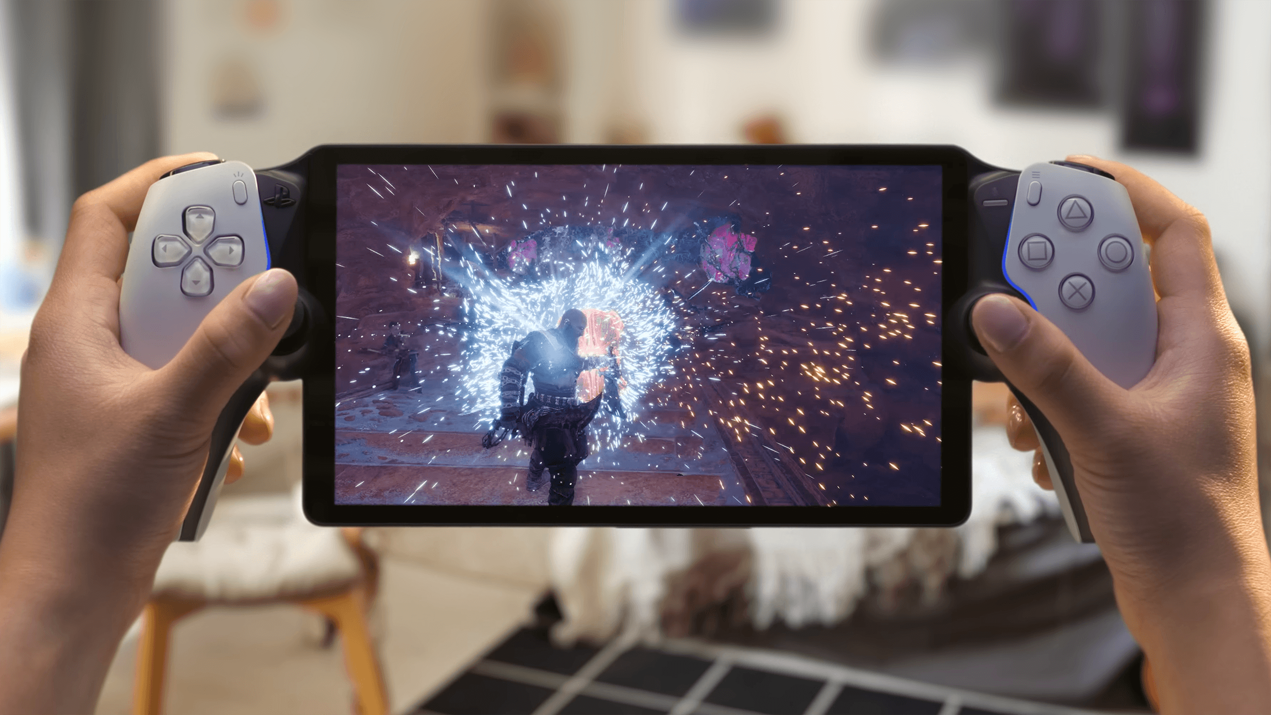 Портативная консоль для дистанционной игры Sony PlayStation Portal Remote Player, коллекция «Чёрная полночь» — фото 5