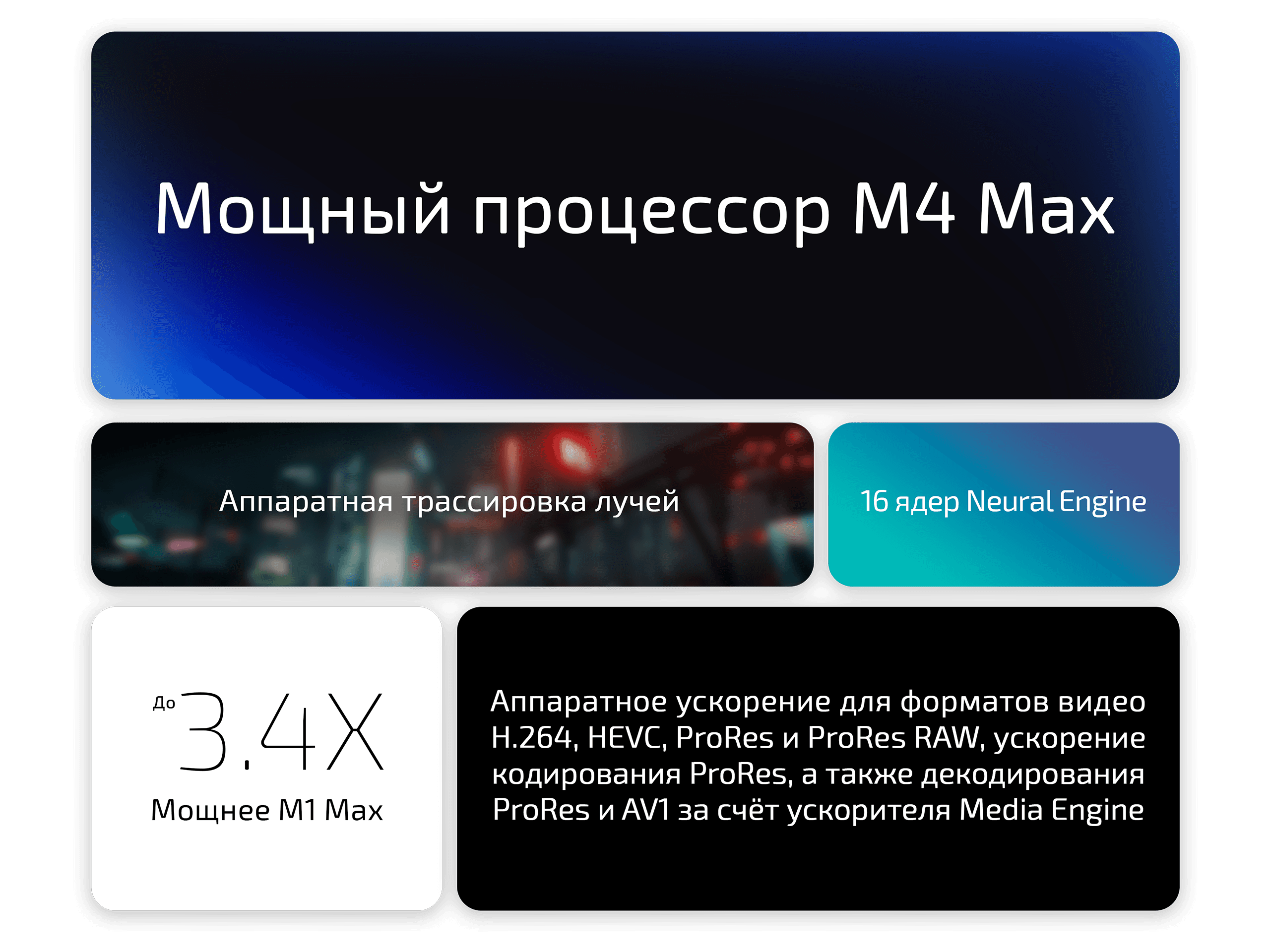 Ноутбук Apple MacBook Pro 14" MX2K3 (M4 Max 14-Core, GPU 32-Core, 36GB, 1TB) («Чёрный космос» | Space Black) — фото 5