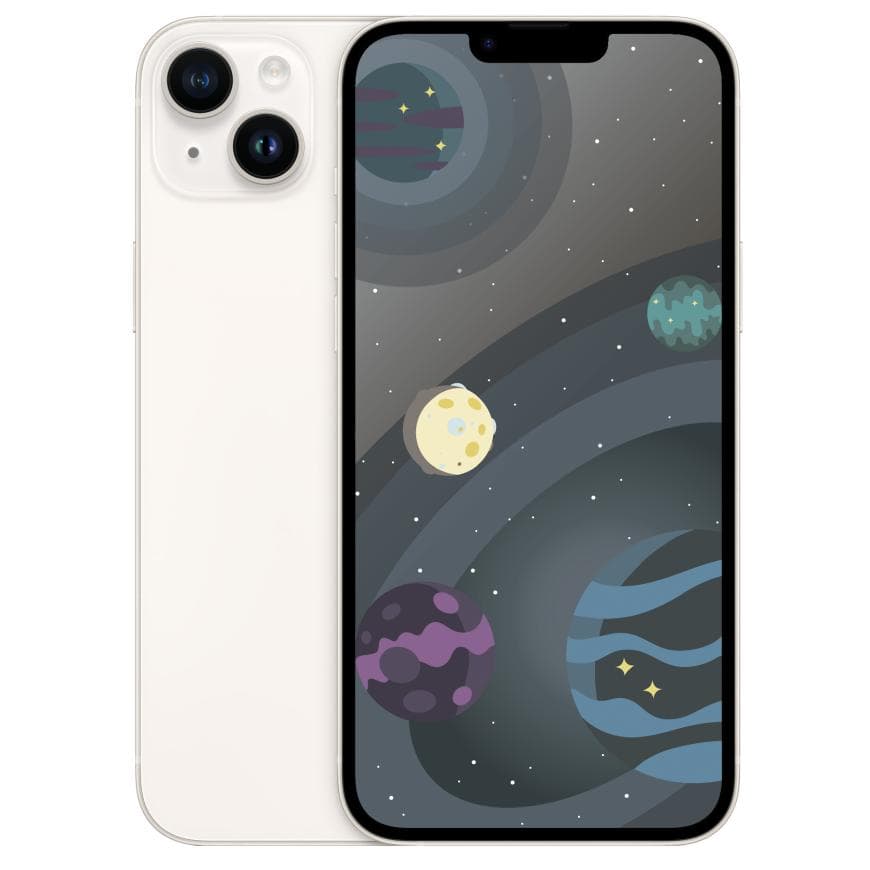 Смартфон Apple iPhone 14 Plus 256 ГБ («Сияющая звезда» | Starlight) — фото 2