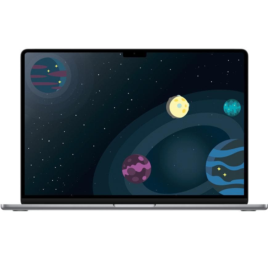 Ноутбук Apple MacBook Air 15" MQKQ3 (M2 8-Core, GPU 10-Core, 8GB, 512GB) («Серый космос» | Space Gray) — фото 2