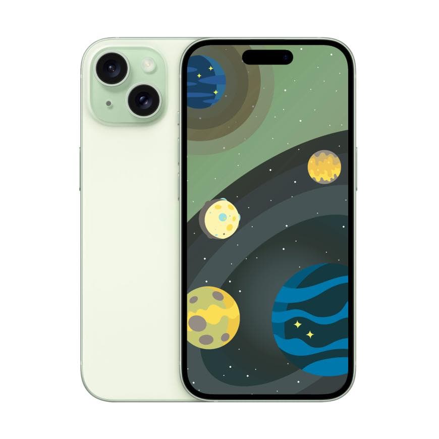Смартфон Apple iPhone 15 256 ГБ (Зелёный | Green) — фото 2