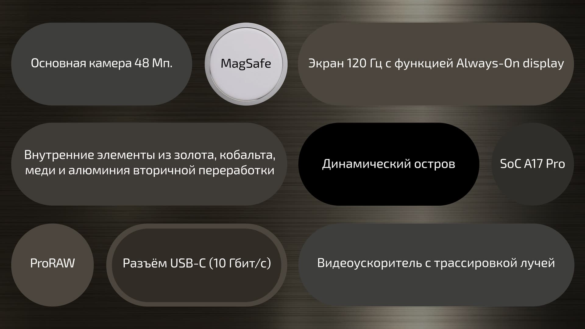 Смартфон Apple iPhone 15 Pro 256 ГБ («Синий титан» | Blue Titanium) — фото 3