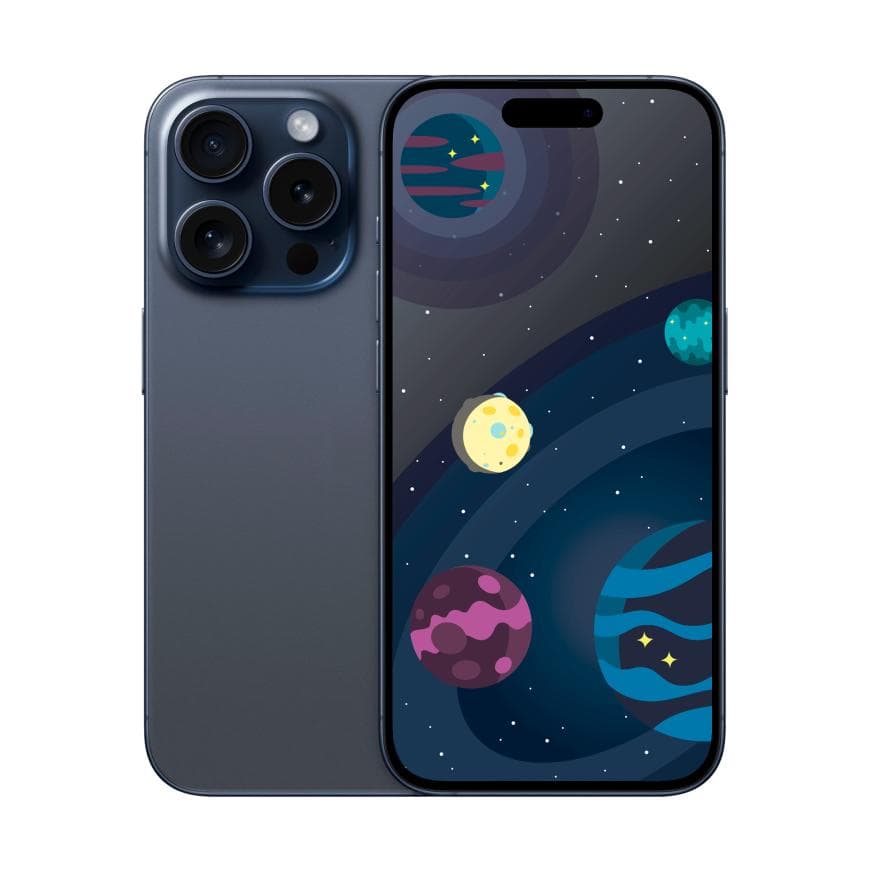 Смартфон Apple iPhone 15 Pro 256 ГБ («Синий титан» | Blue Titanium) — фото 2