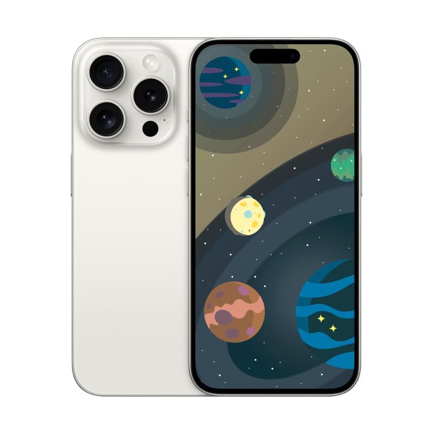 Смартфон Apple iPhone 15 Pro 1 ТБ («Белый титан» | White Titanium) — фото 2