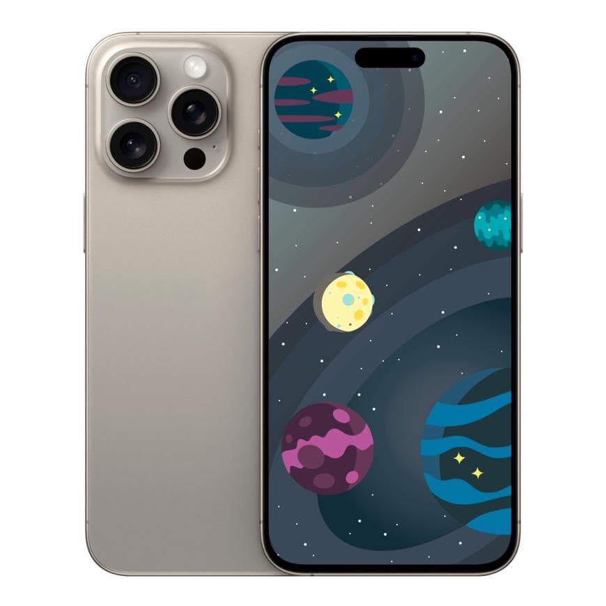 Смартфон Apple iPhone 15 Pro Max 1 ТБ («Натуральный титан» | Natural Titanium) — фото 2