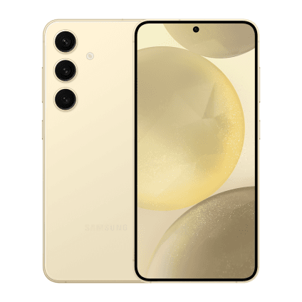 Смартфон Samsung Galaxy S24 8 ГБ | 128 ГБ (Жёлтый | Amber Yellow) (Snapdragon)