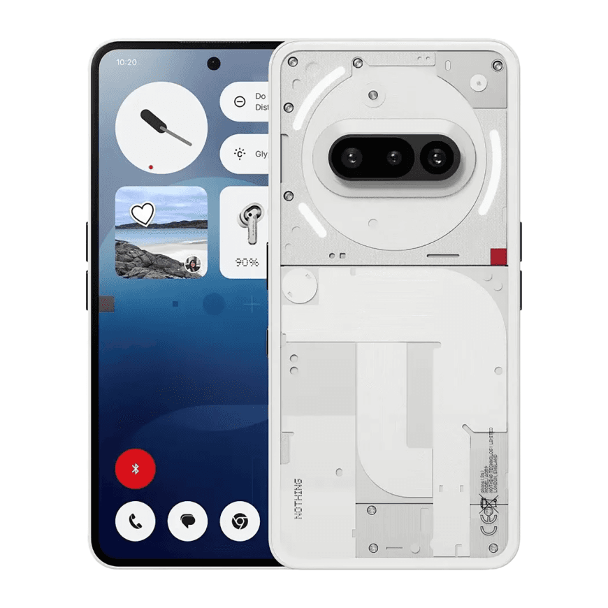 Смартфон Nothing Phone (3a) 8 ГБ + 128 ГБ (Белый | White) (версия Global) — фото 2