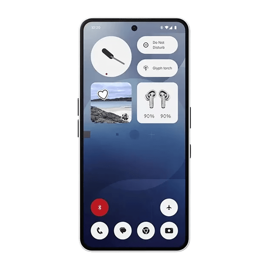 Смартфон Nothing Phone (3a) 8 ГБ + 128 ГБ (Белый | White) (версия Global) — фото 4