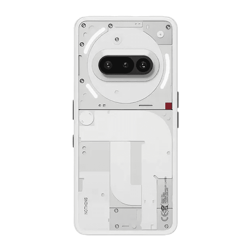 Смартфон Nothing Phone (3a) 8 ГБ + 128 ГБ (Белый | White) (версия Global) — фото 3