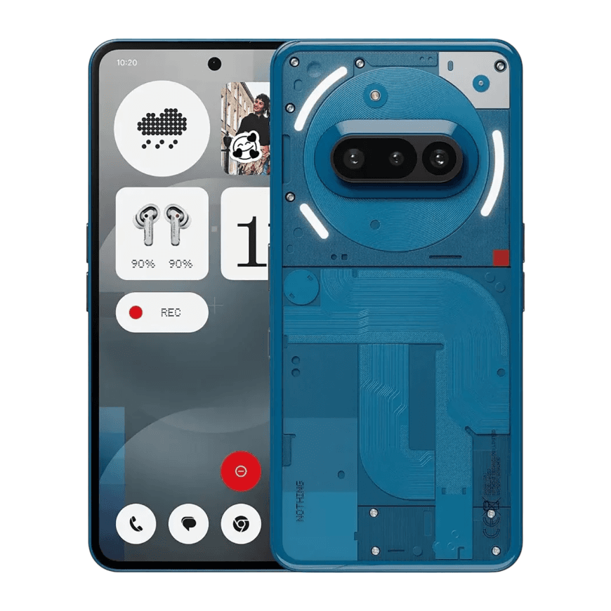 Смартфон Nothing Phone (3a) 12 ГБ + 256 ГБ (Синий | Blue) (версия Global) — фото 2