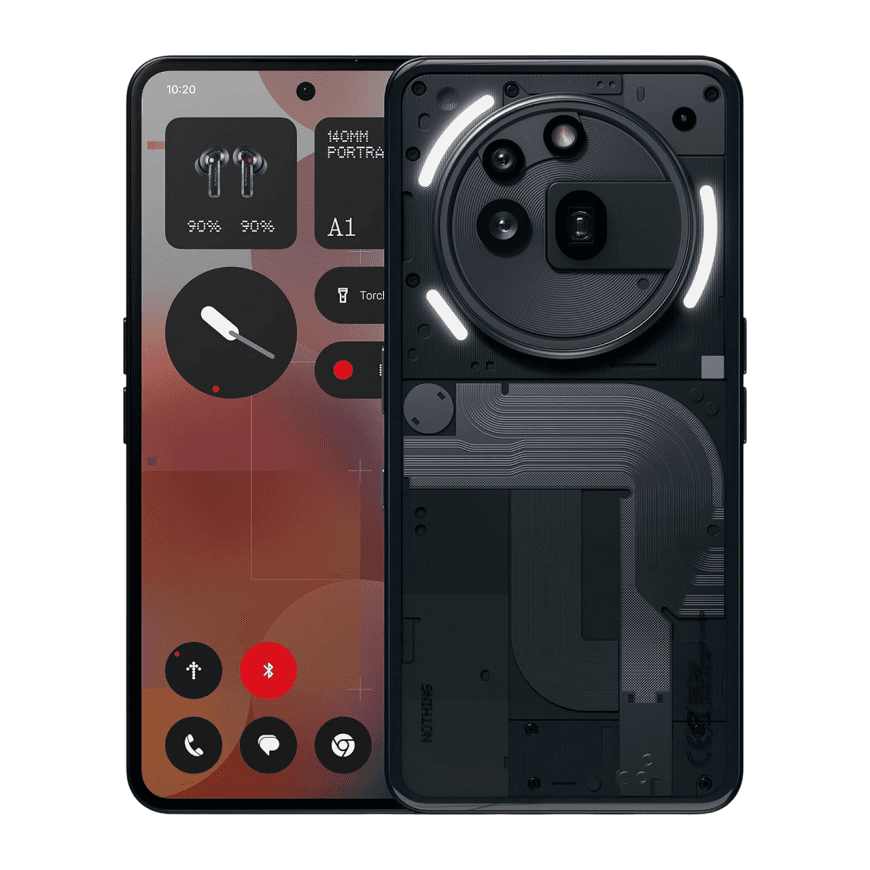 Смартфон Nothing Phone (3a) Pro 12 ГБ + 256 ГБ (Чёрный | Black) (версия Global) — фото 2