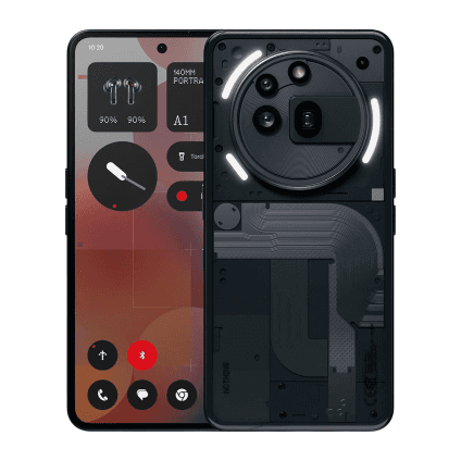 Смартфон Nothing Phone (3a) Pro 12 ГБ + 256 ГБ (Чёрный | Black) (версия Global)