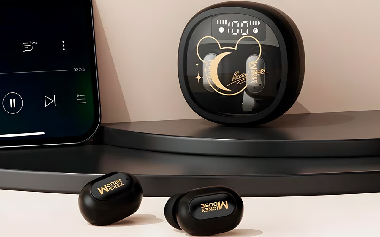 Беспроводные наушники Keesion Дисней «Микки Маус» (TWS) (QS-HWT02) — фото 4