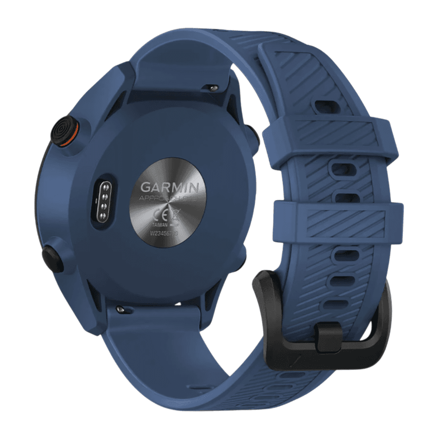 Спортивные часы Garmin Approach S12, силиконовый ремешок цвета «морской прилив» — фото 4