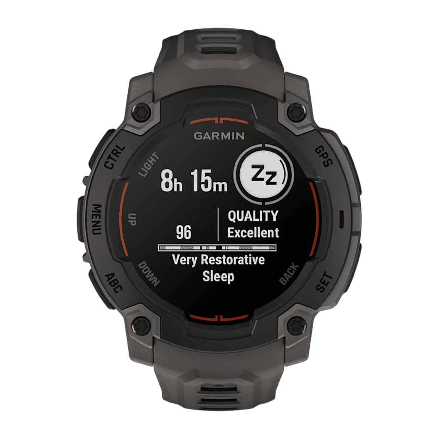 Спортивные часы Garmin Instinct E, 45 мм, силиконовый ремешок угольного цвета — фото 6
