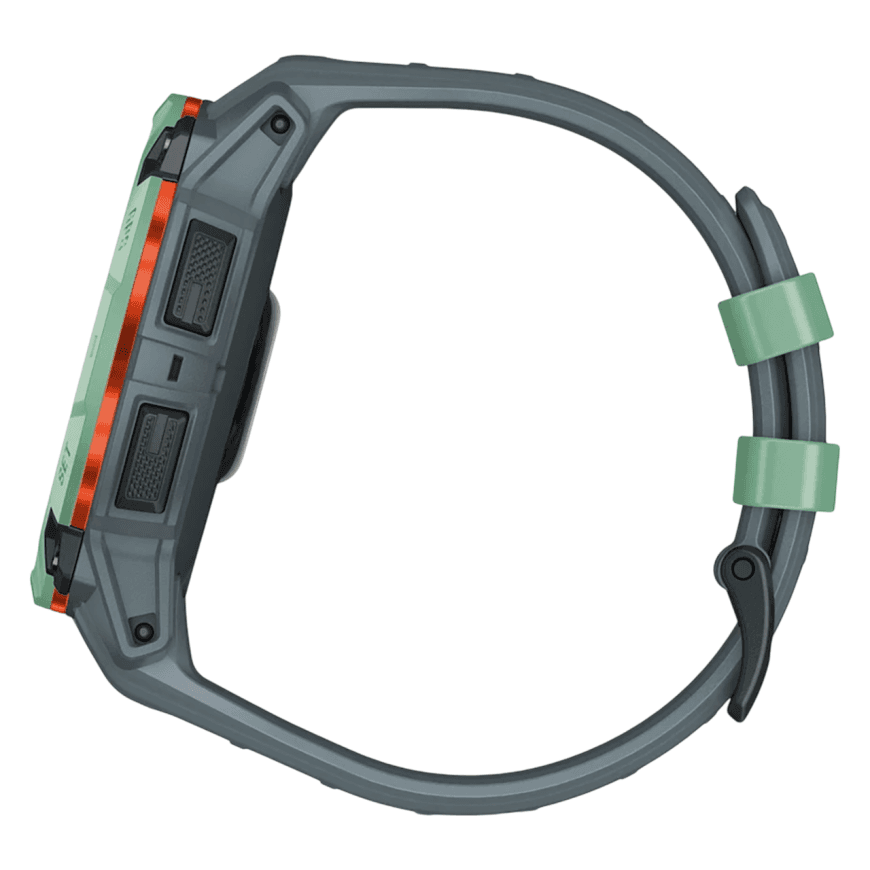 Спортивные часы Garmin Instinct 3, 50 мм, AMOLED, силиконовый ремешок сумеречного цвета — фото 3
