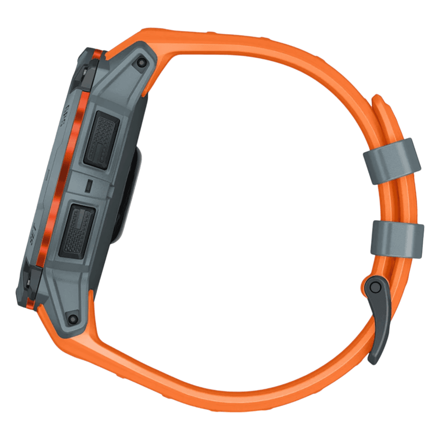 Спортивные часы Garmin Instinct 3, 50 мм, Solar, силиконовый ремешок цвета «солнцестояние» — фото 6