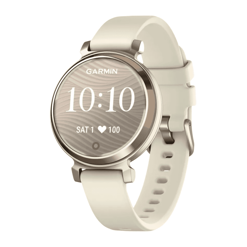 Спортивные часы Garmin Lily 2, силиконовый ремешок цвета «кокос» — фото 3