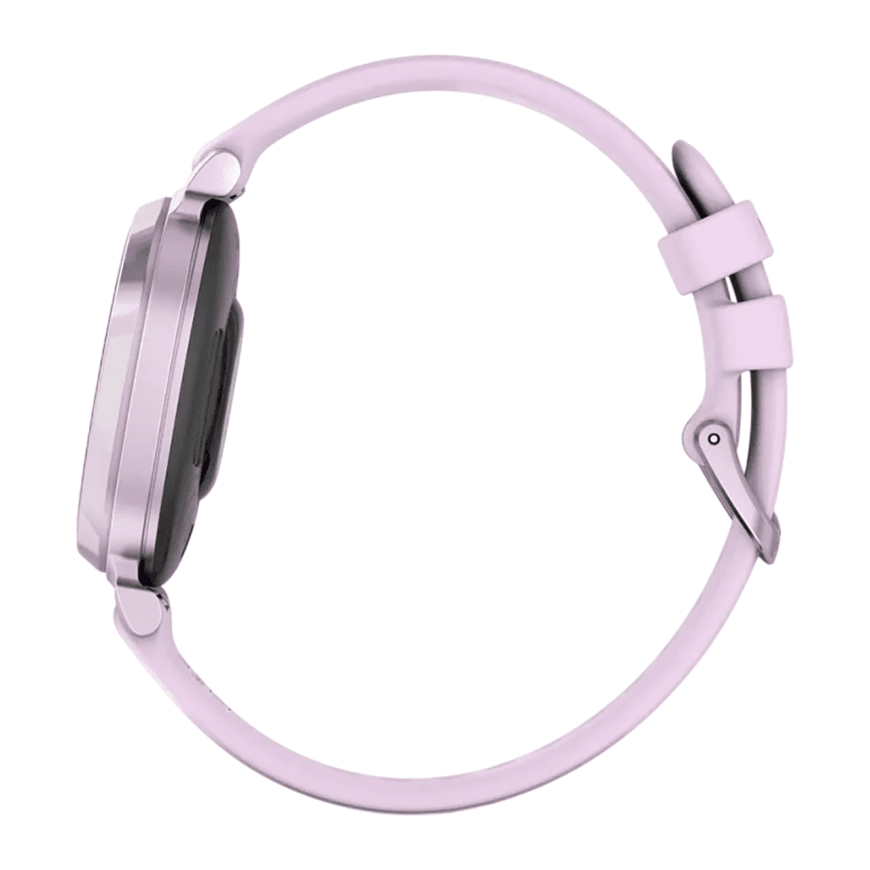 Спортивные часы Garmin Lily 2, сиреневый силиконовый ремешок — фото 4