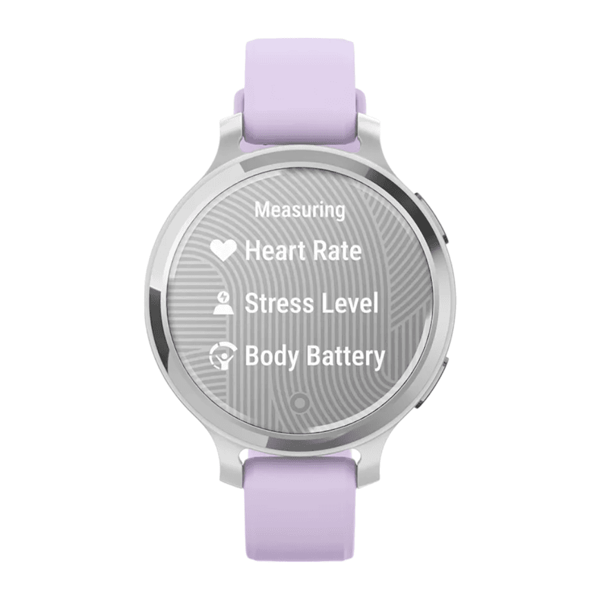 Спортивные часы Garmin Lily 2 Active, силиконовый ремешок цвета «фиолетовый жасмин» — фото 5