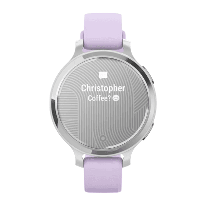 Спортивные часы Garmin Lily 2 Active, силиконовый ремешок цвета «фиолетовый жасмин»