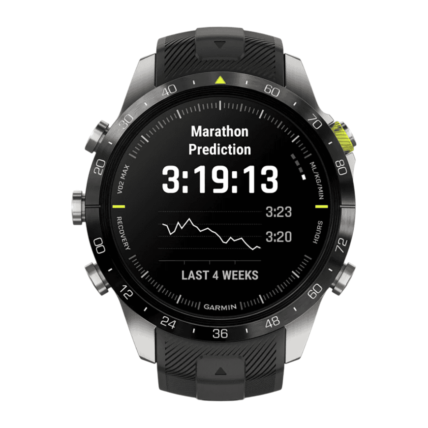 Спортивные часы Garmin MARQ Athlete (Gen 2), чёрный силиконовый ремешок — фото 6